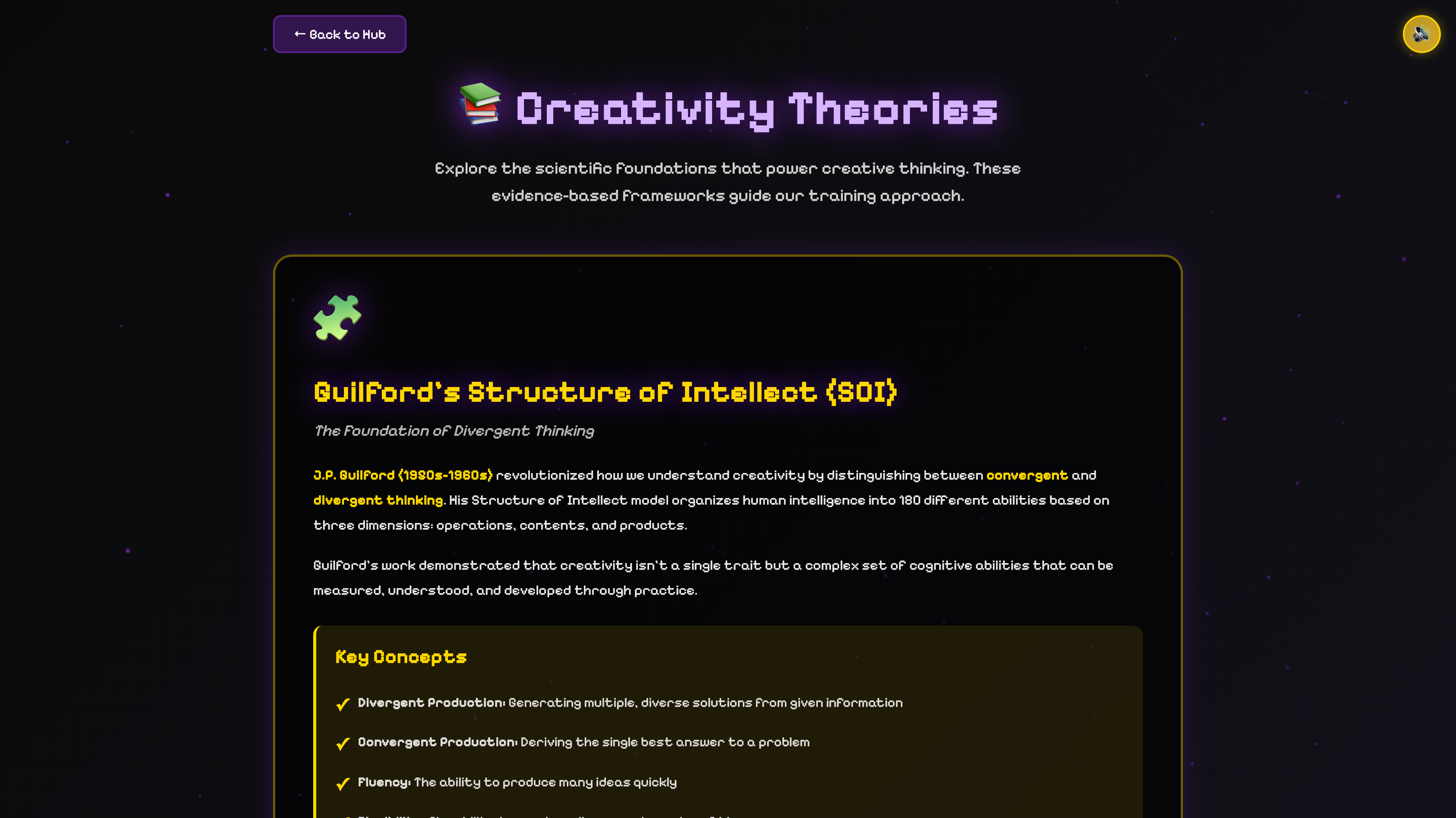 Creativity Theories